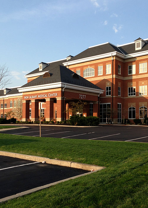 New Albany Medical Center building.