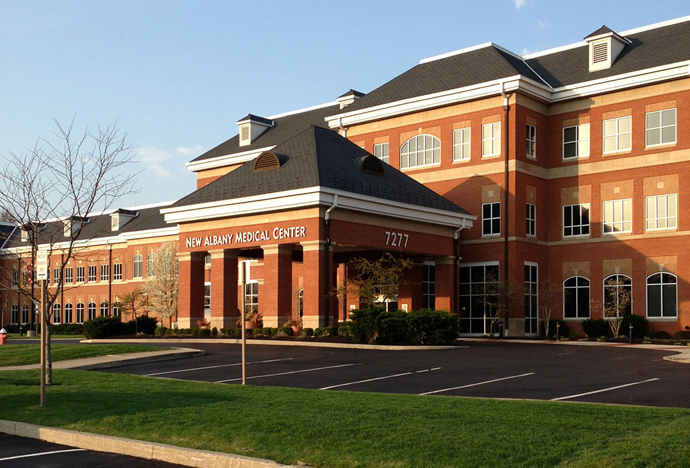 New Albany Medical Center building.